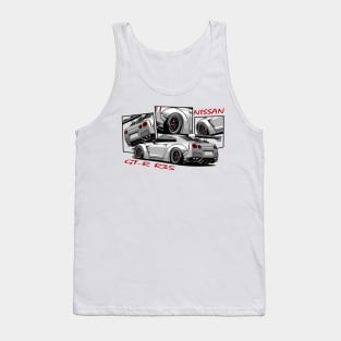 Nissan GTR R35, GT-R, JDM Car Tank Top